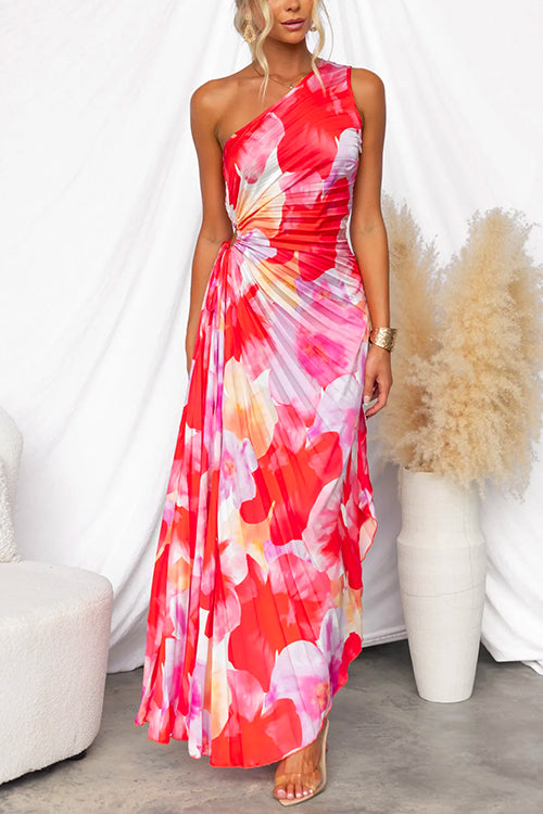 Aglaiaelle - Vibrant Printed Gown