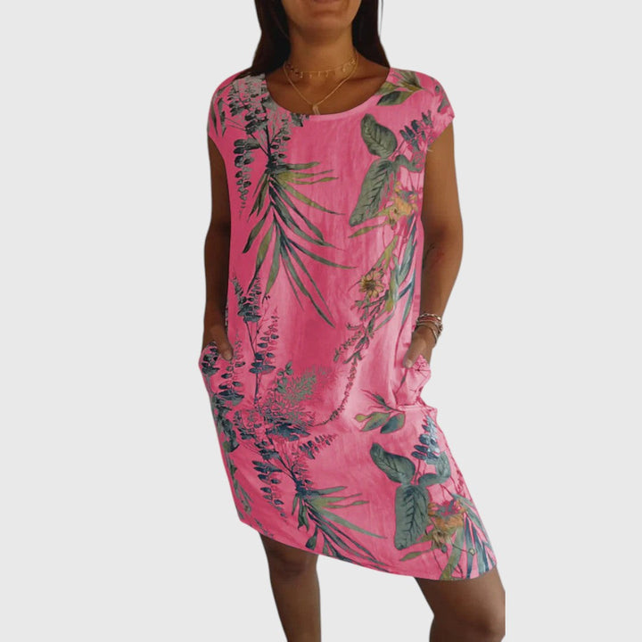 Aglaia - Leaf Print Dress