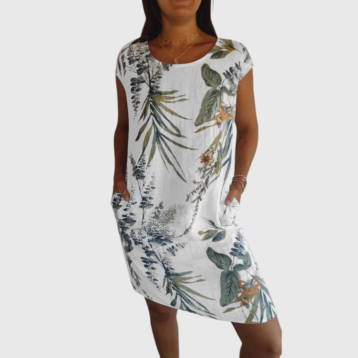 Aglaia - Leaf Print Dress