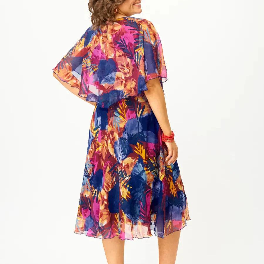 Cassandra - Floral Midi Dress