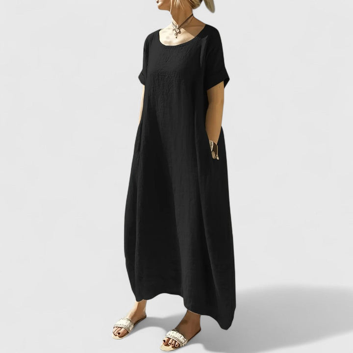 Elektrae - Loose Tummy Covering Dress