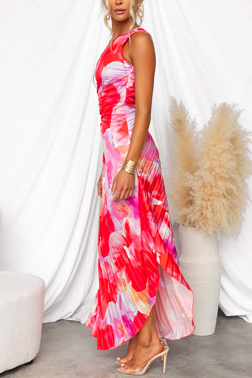 Aglaiaelle - Vibrant Printed Gown