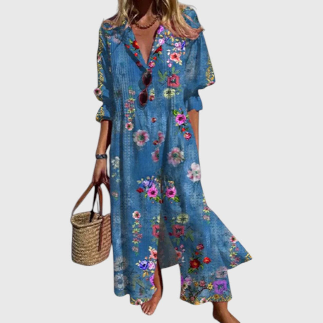 Zephyraia - Bloom Boldly Maxi Dress