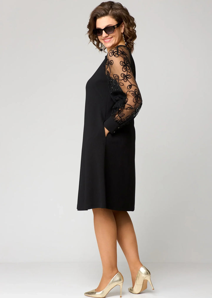 Asterope - Elegant Lace Dress