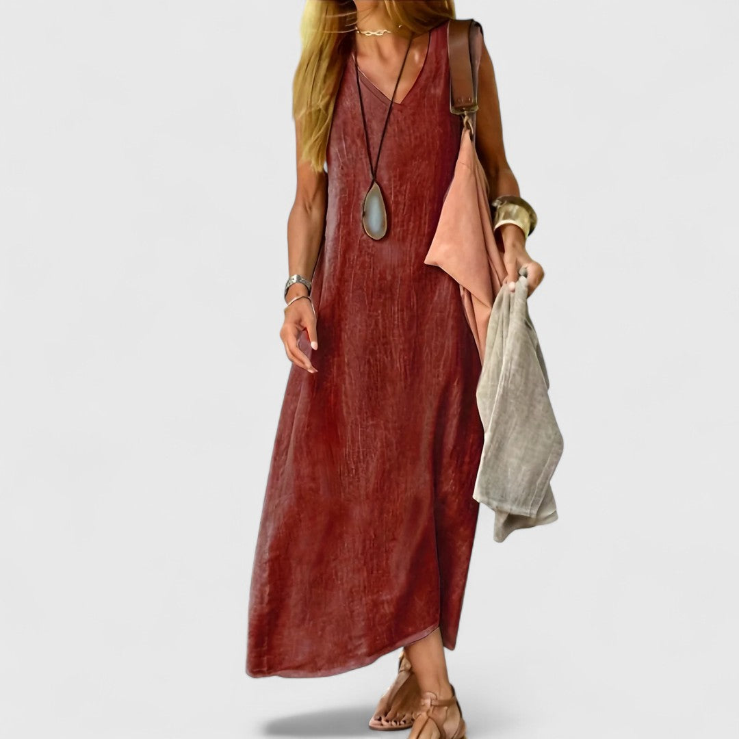 Alisa – Casual Sleeveless Dress
