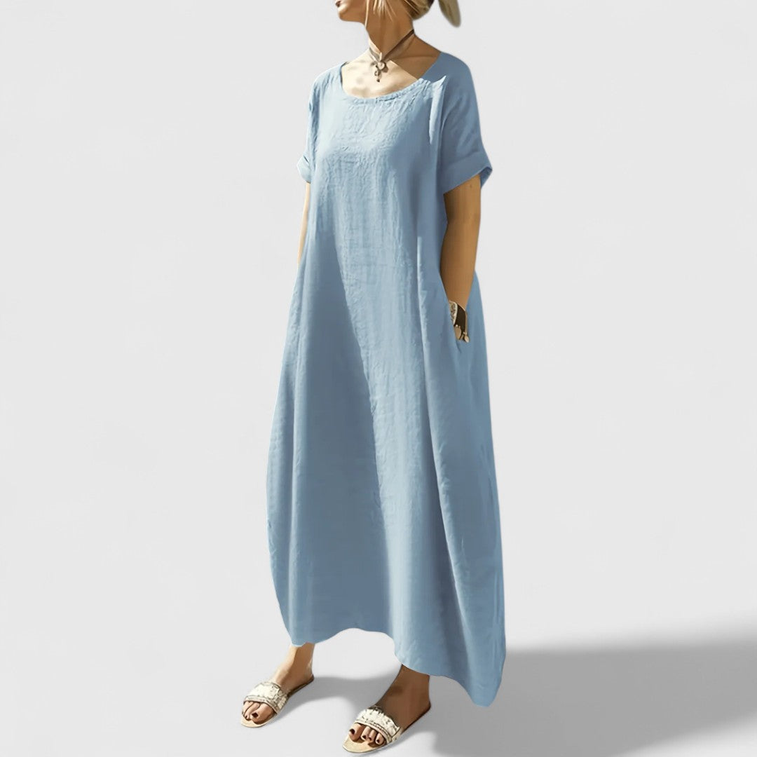 Elektrae - Loose Tummy Covering Dress