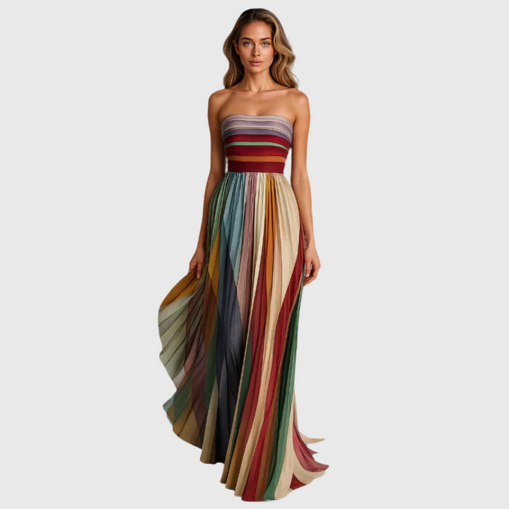 Lampetiaaia - Colourful sleeveless dress