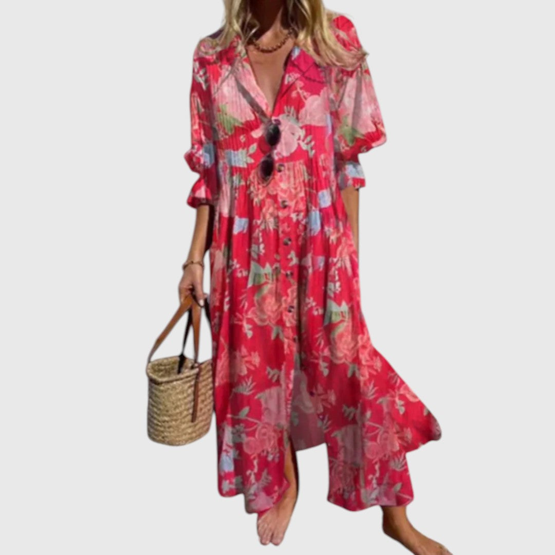 Zephyraia - Bloom Boldly Maxi Dress