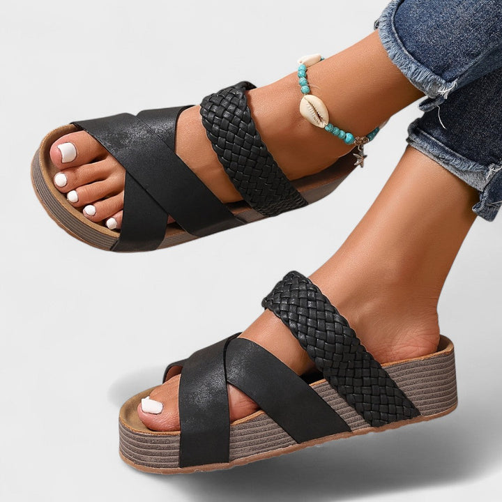 Laura | Leather Supporting Sandals