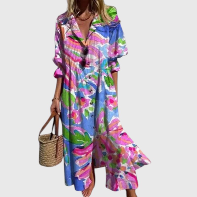 Zephyraia - Bloom Boldly Maxi Dress