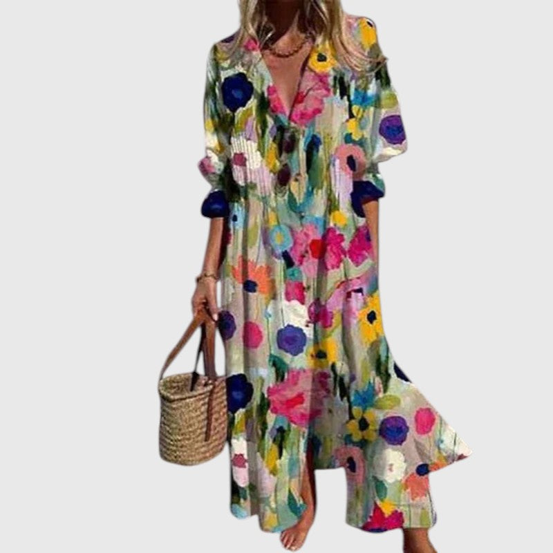 Zephyraia - Bloom Boldly Maxi Dress