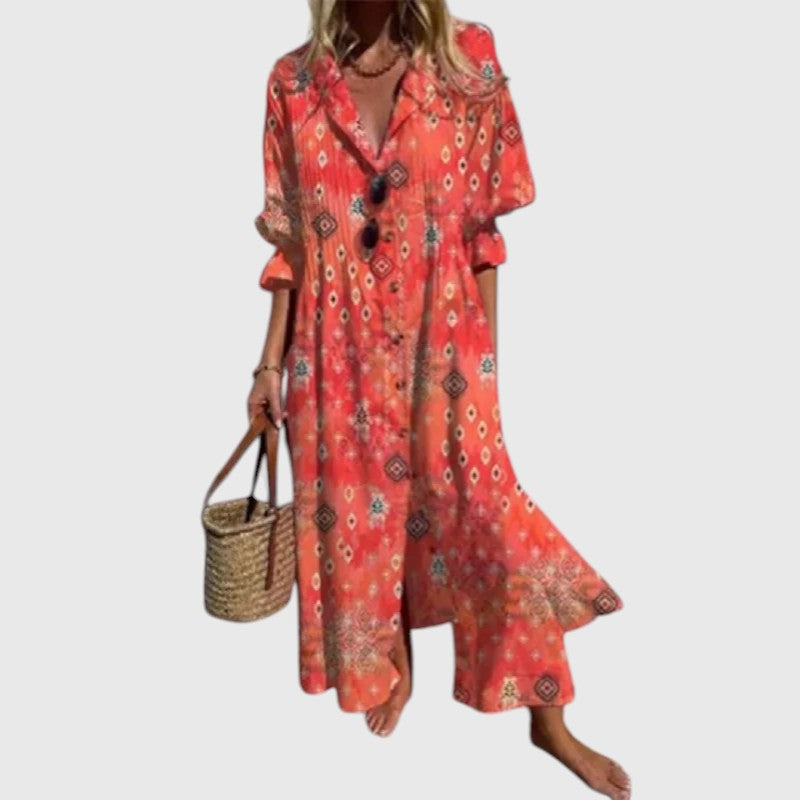 Zephyraia - Bloom Boldly Maxi Dress