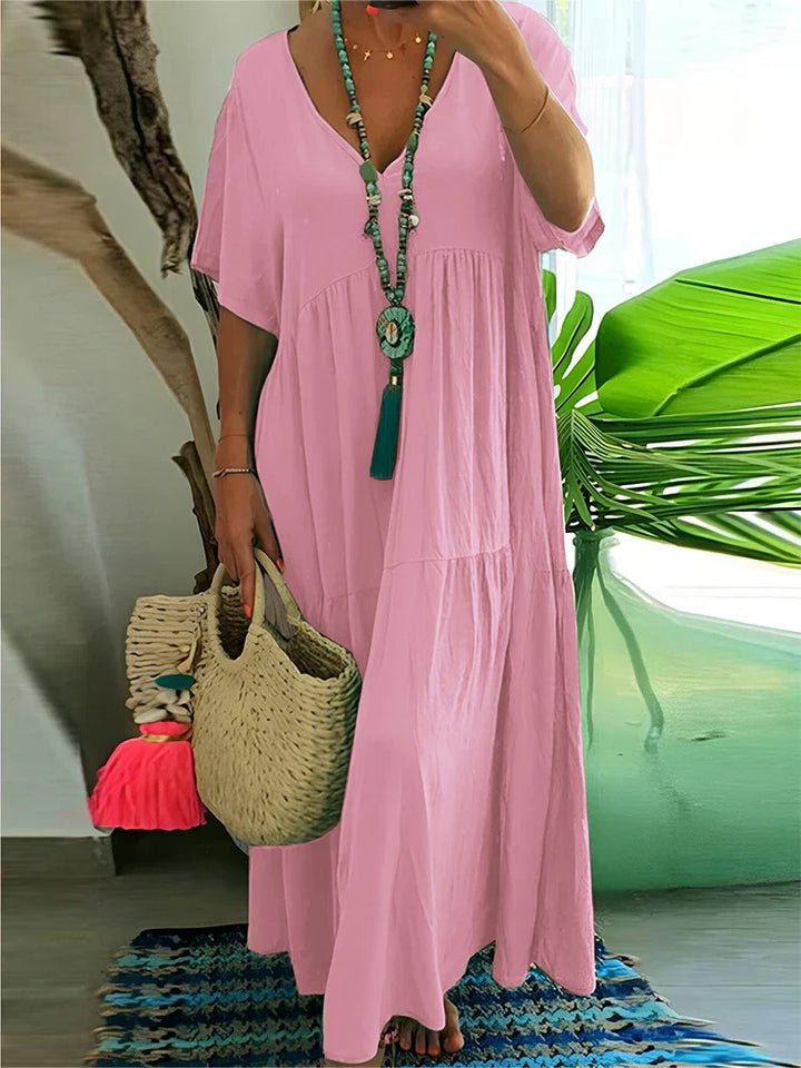 Psycheelle - Elegant Tummy Covering Maxi Dress
