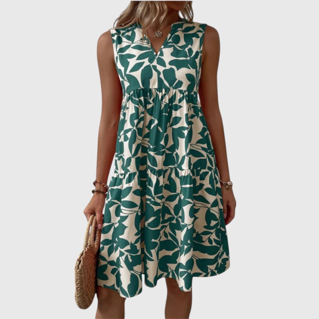 Aglaope - Blooming Flowy Dress - ByClothique