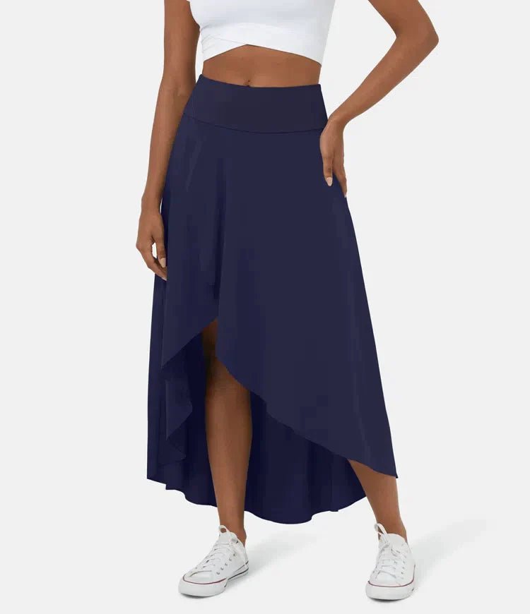 AMELIE™ - Elegant Asymmetric Midi Skirt - ByClothique