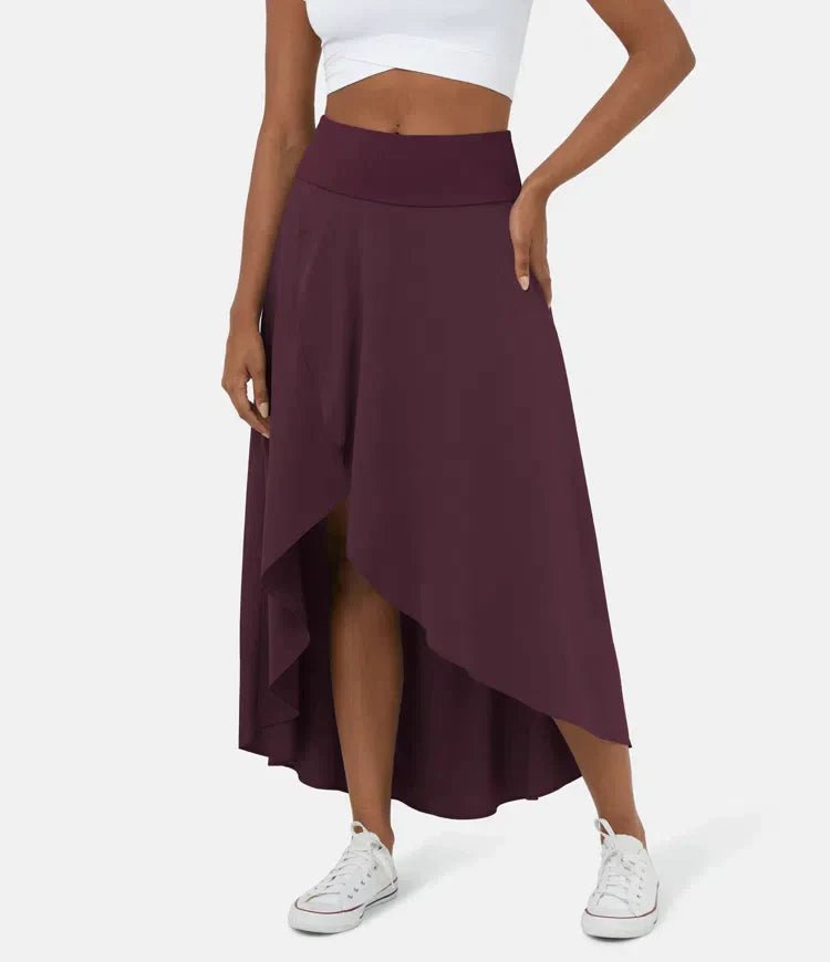 AMELIE™ - Elegant Asymmetric Midi Skirt - ByClothique