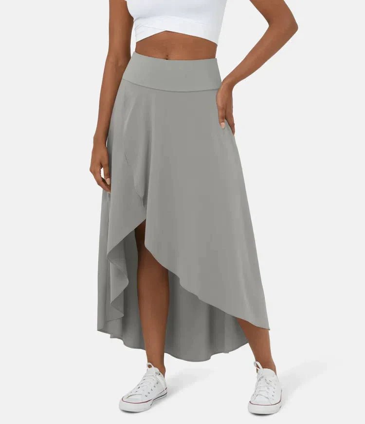 AMELIE™ - Elegant Asymmetric Midi Skirt - ByClothique