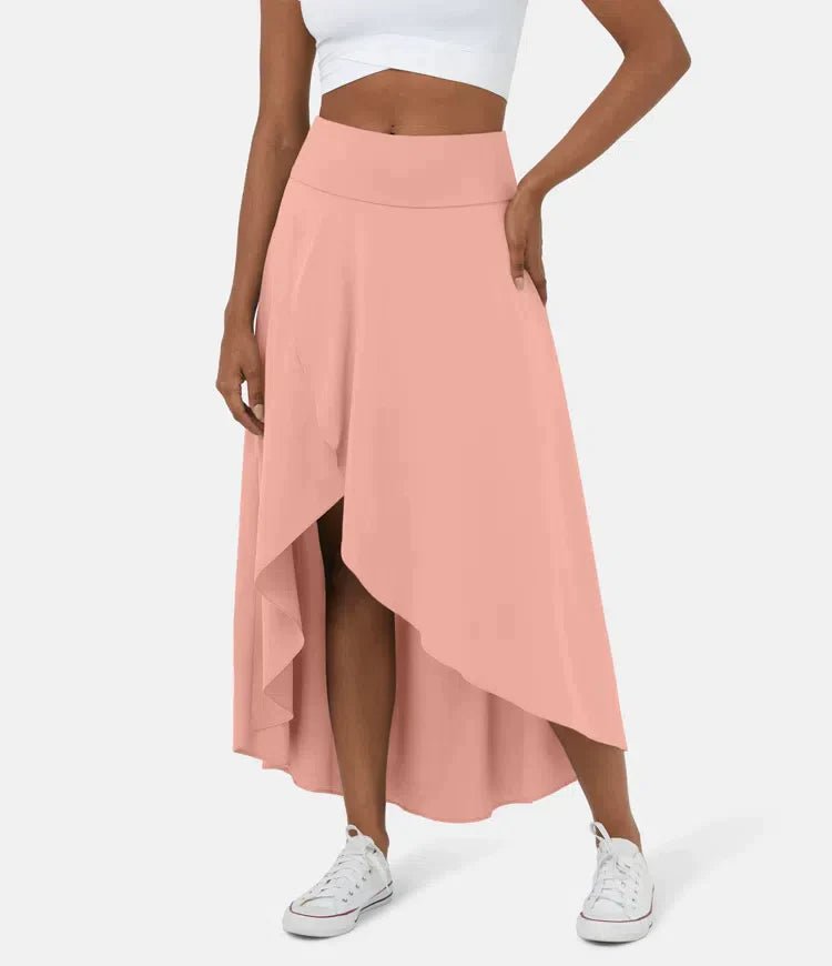 AMELIE™ - Elegant Asymmetric Midi Skirt - ByClothique