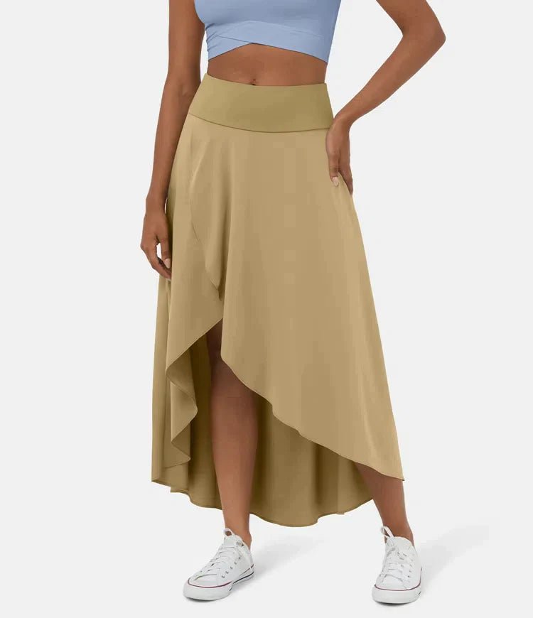 AMELIE™ - Elegant Asymmetric Midi Skirt - ByClothique