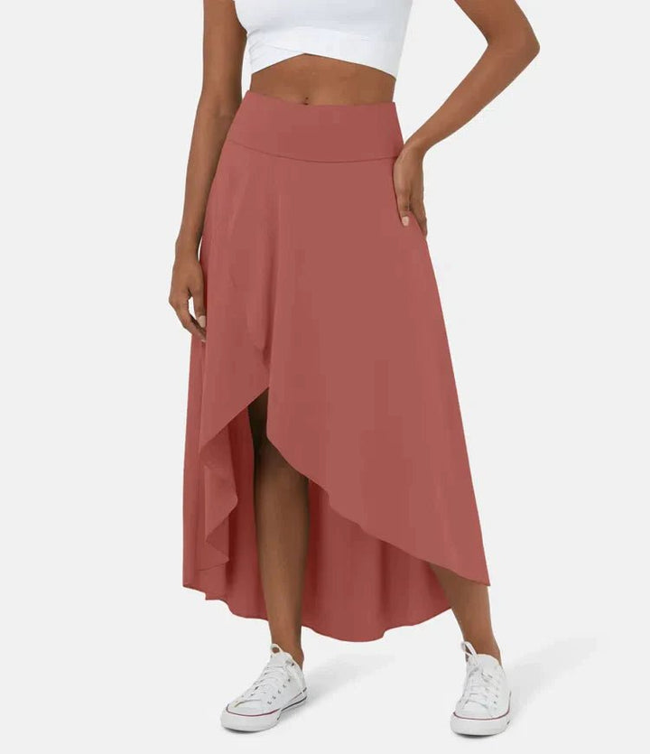 AMELIE™ - Elegant Asymmetric Midi Skirt - ByClothique