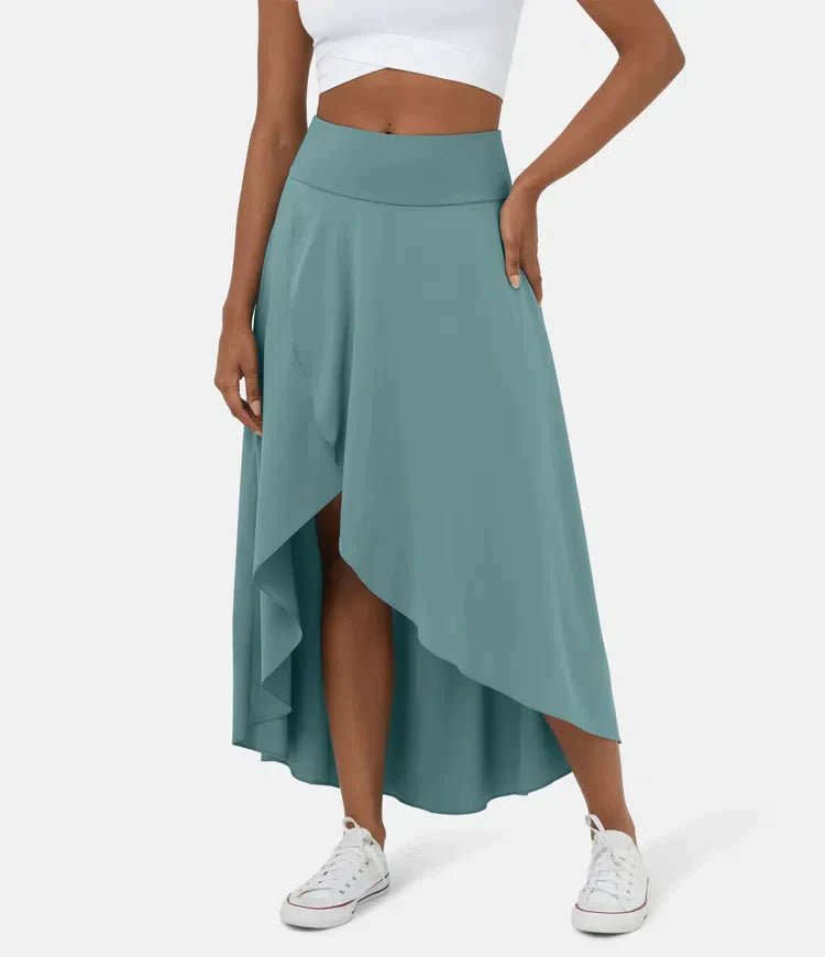 AMELIE™ - Elegant Asymmetric Midi Skirt - ByClothique