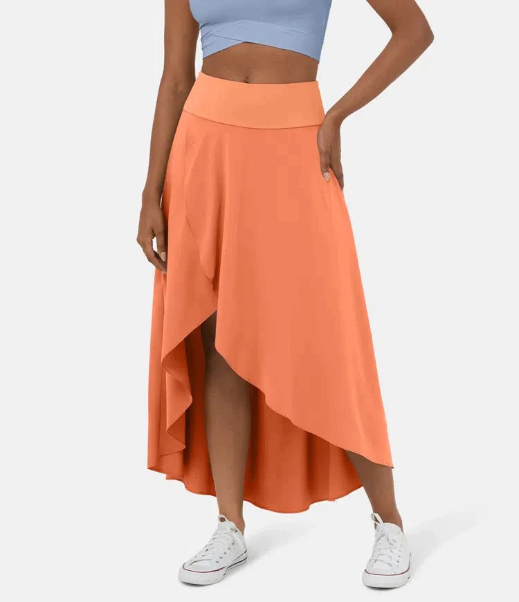 AMELIE™ - Elegant Asymmetric Midi Skirt - ByClothique