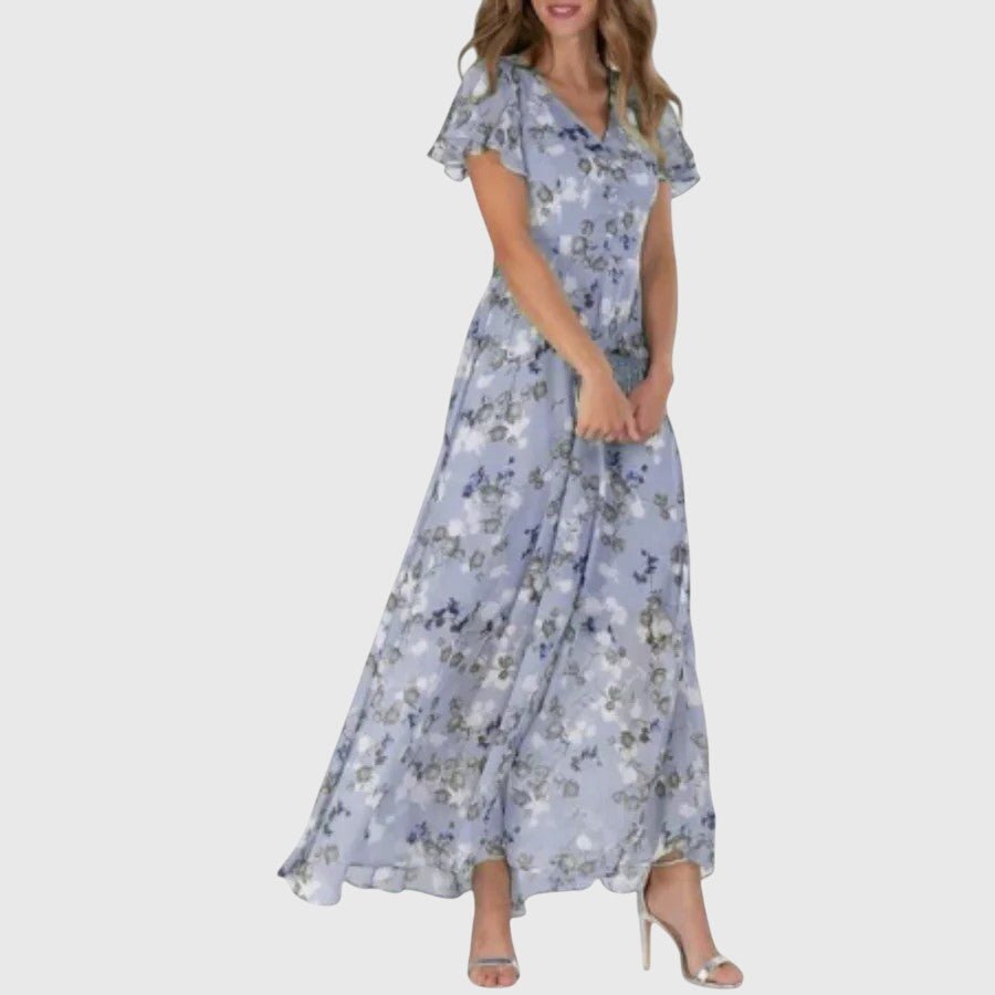 Anchialeelle - Ladies Formal Summer Maxi Dress - ByClothique