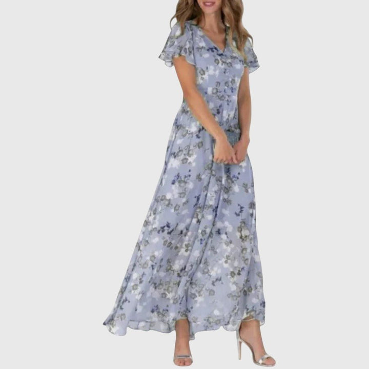 Anchialeelle - Ladies Formal Summer Maxi Dress - ByClothique