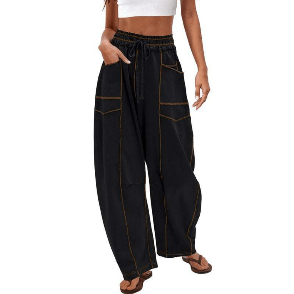 AVANITA™ – Comfy Baggy Leg Lounge Trousers - ByClothique