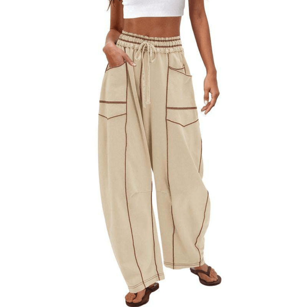 AVANITA™ – Comfy Baggy Leg Lounge Trousers - ByClothique