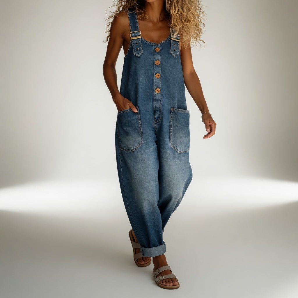 Bertille™ – Denim Overalls - ByClothique