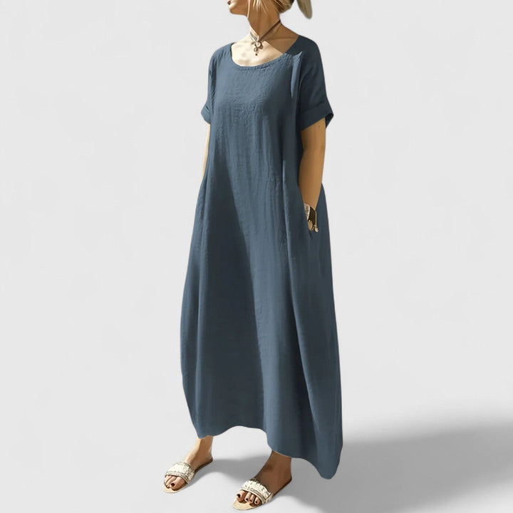 Elektrae - Loose Tummy Covering Dress