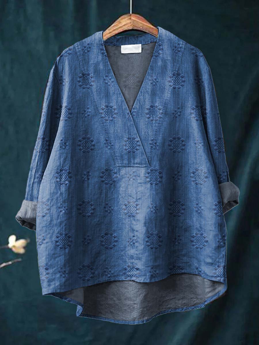 Cara Linen Blouse - ByClothique