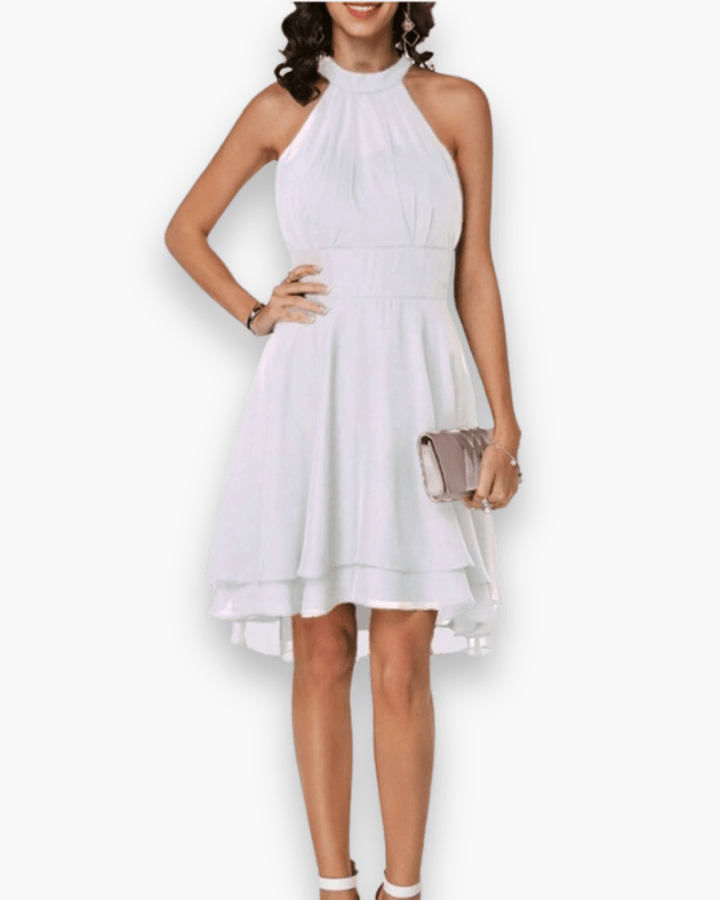 Charis - Ladies Elegant Midi Dress - ByClothique