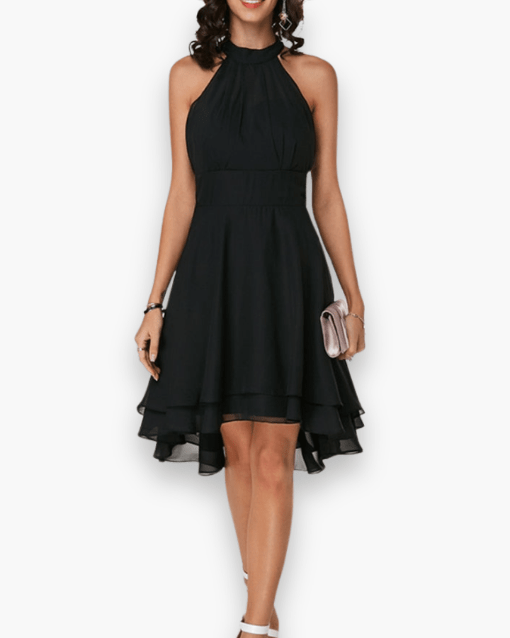 Charis - Ladies Elegant Midi Dress - ByClothique