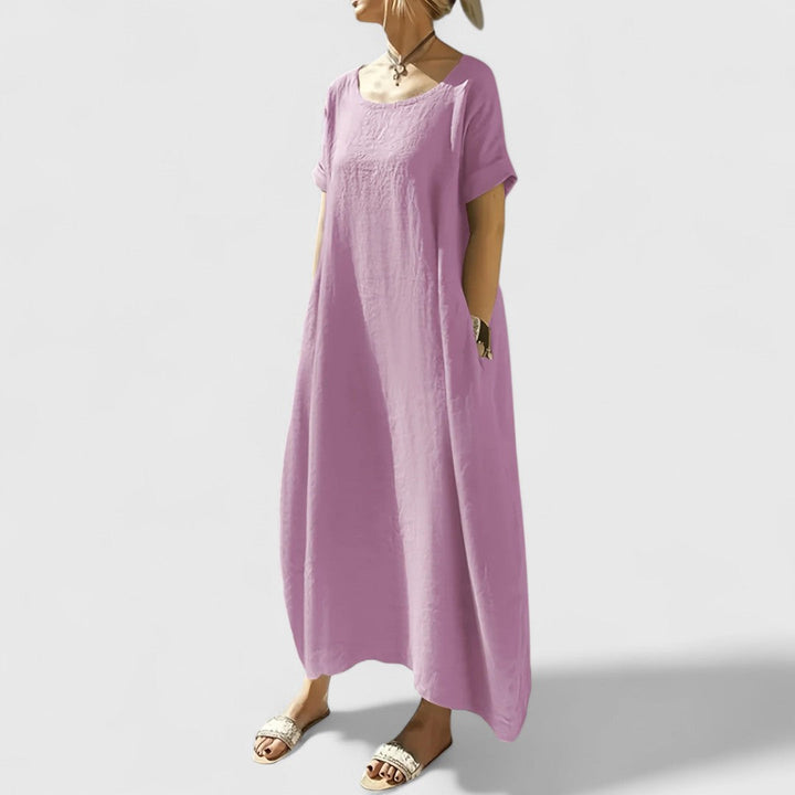 Elektrae - Loose Tummy Covering Dress