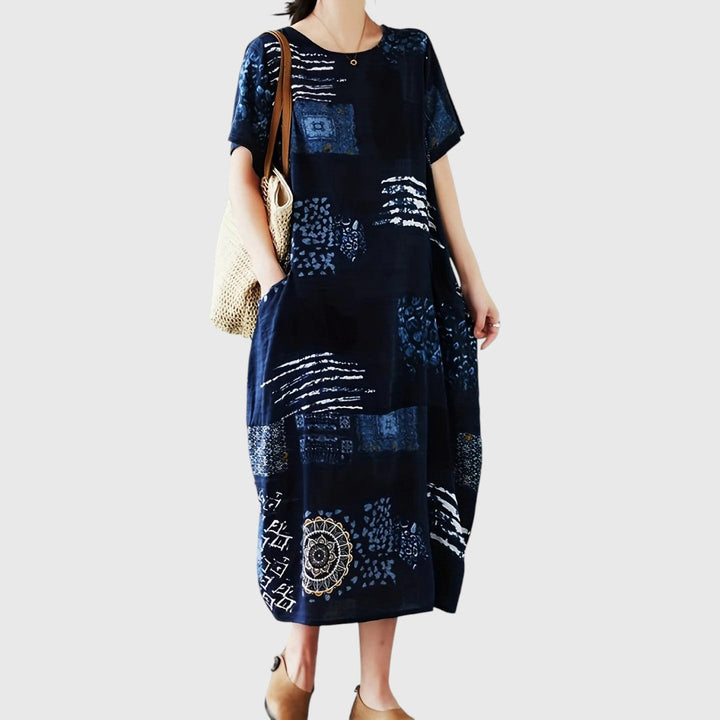 Ioneona - Elegant Tummy Covering Maxi Dress