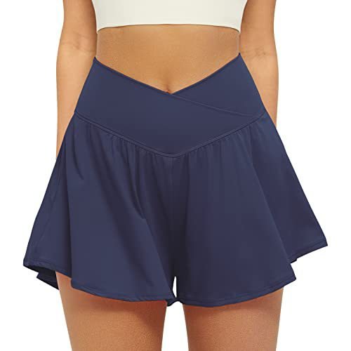 ECLAIRE™ – Simple Flowy High Waist Active Skort - ByClothique