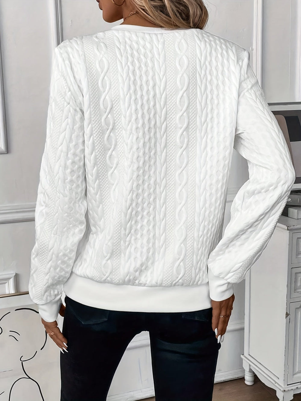 EMMA™ | Elegant Quarter - Zip Sweater - ByClothique