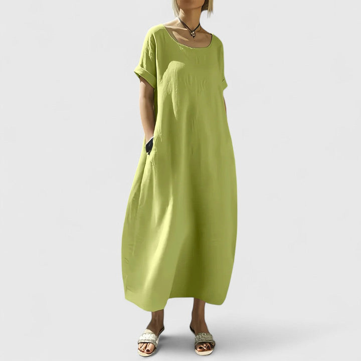 Elektrae - Loose Tummy Covering Dress