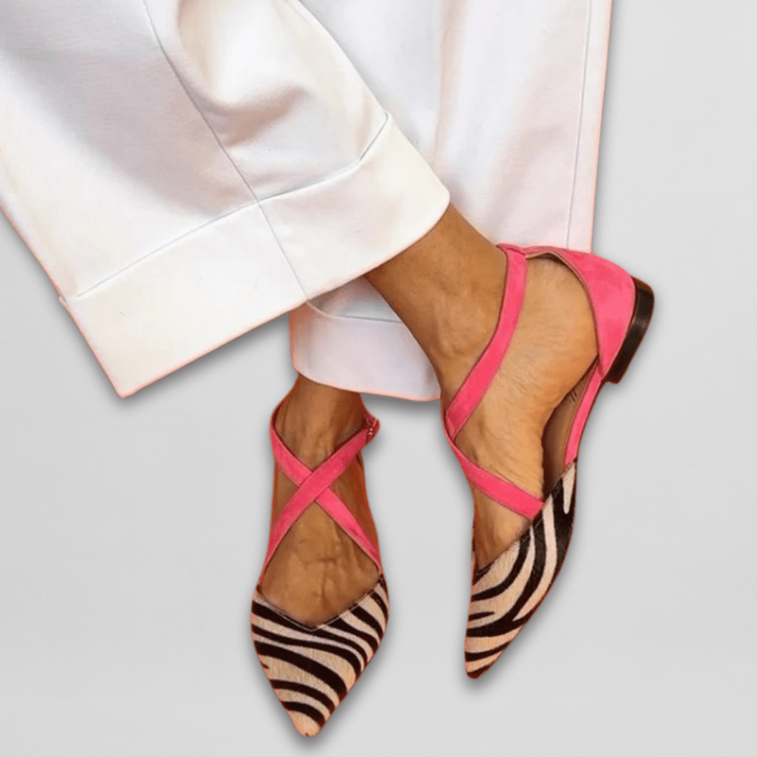 Fern™ | Ballerinas with straps - ByClothique