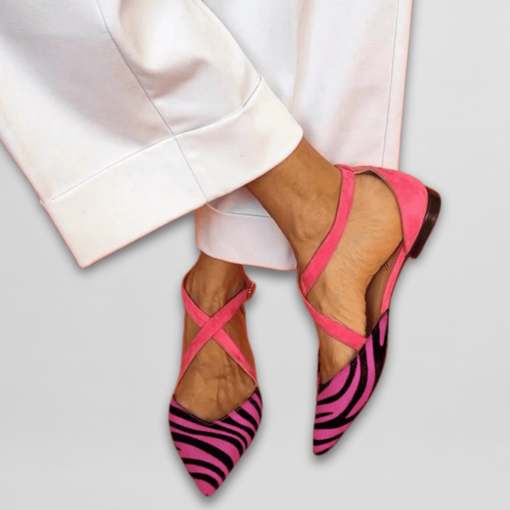 Fern™ | Ballerinas with straps - ByClothique