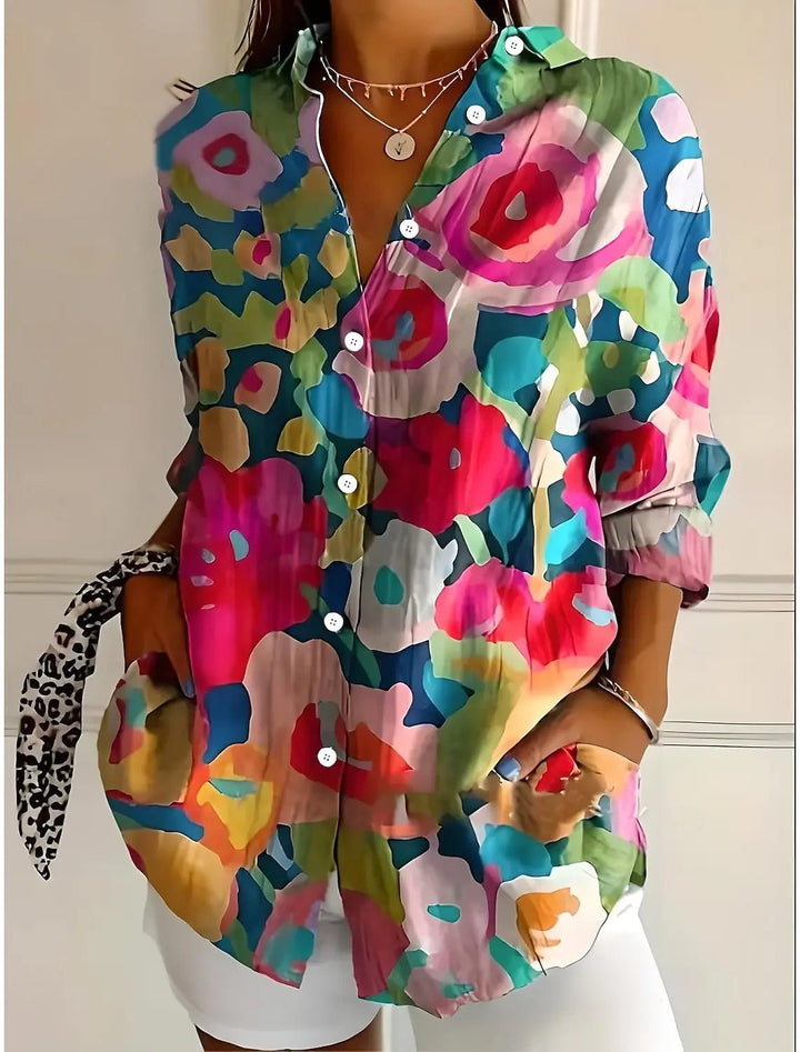 FLORIANA™ | Spring Floral Blouse - ByClothique