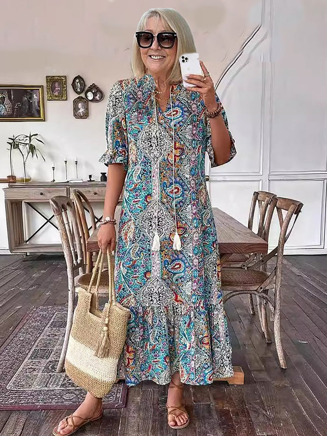 Gene | Boho Grace Dress - ByClothique