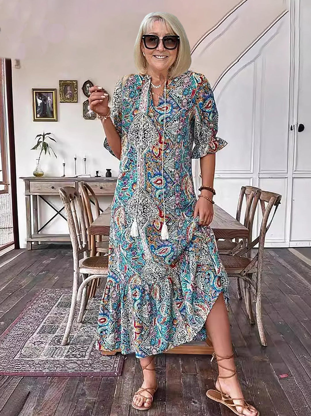 Gene | Boho Grace Dress - ByClothique