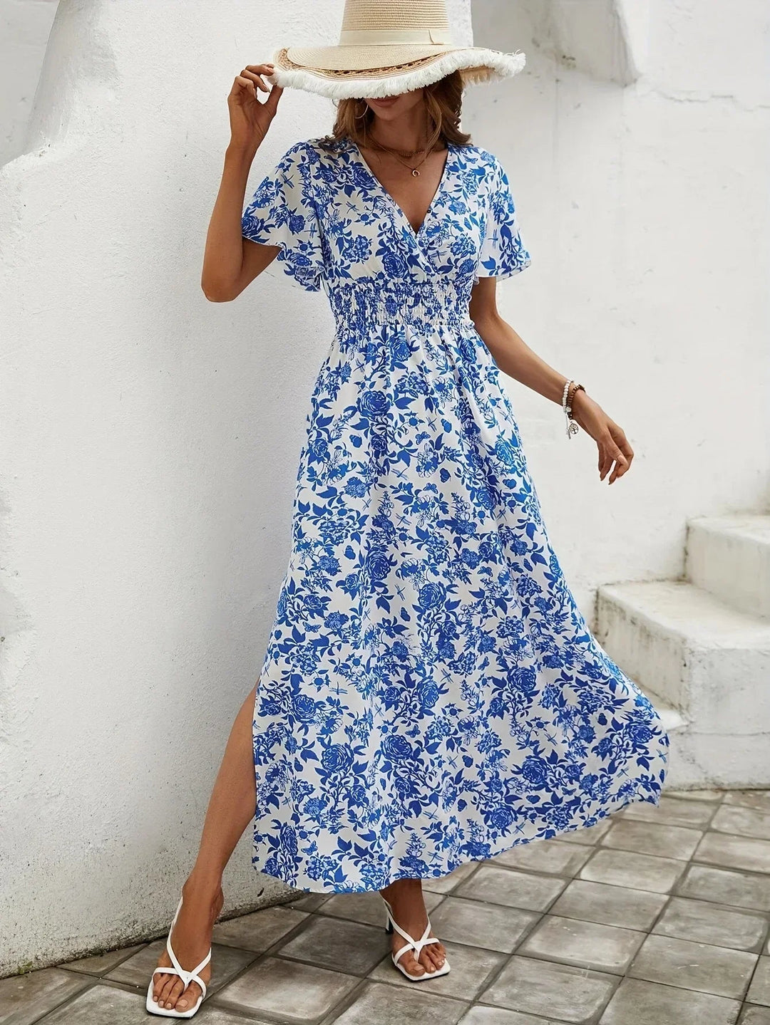 Hesperaia - Elegant Bohemian Dress - ByClothique