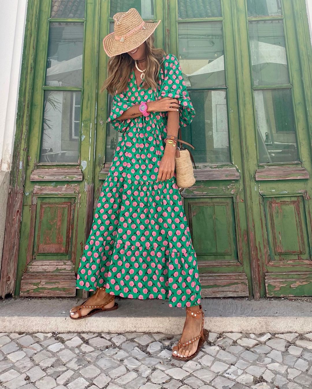 Iwa | Bohemian Long Dress - ByClothique