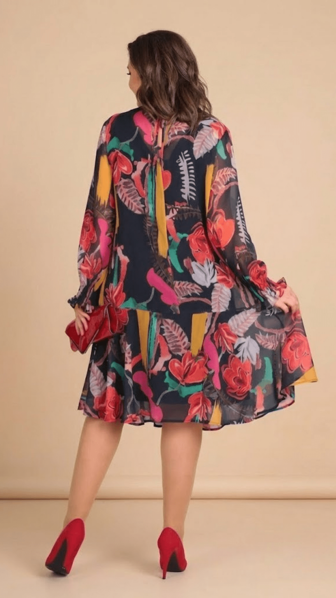 Jaqueline™ | Modern Floral Dress - ByClothique