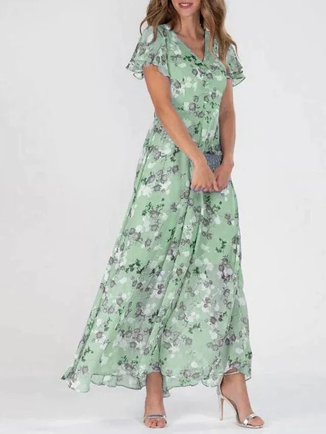 Jessa | Bloom Breeze Maxi - ByClothique