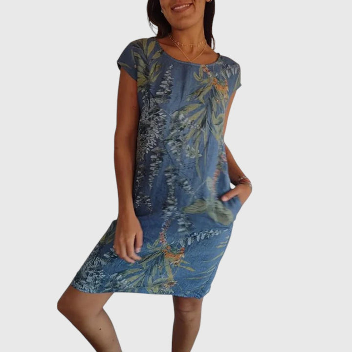Aglaia - Leaf Print Dress